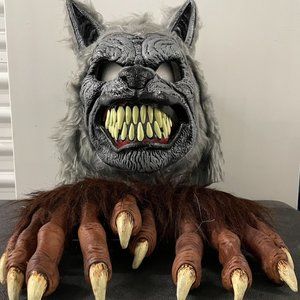 Wolf Mask with Claws